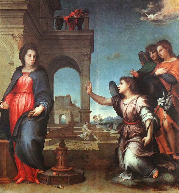 Andrea del Sarto The Annunciation China oil painting art
